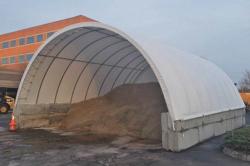 38'Wx100'Lx19'H wall mount quonset building